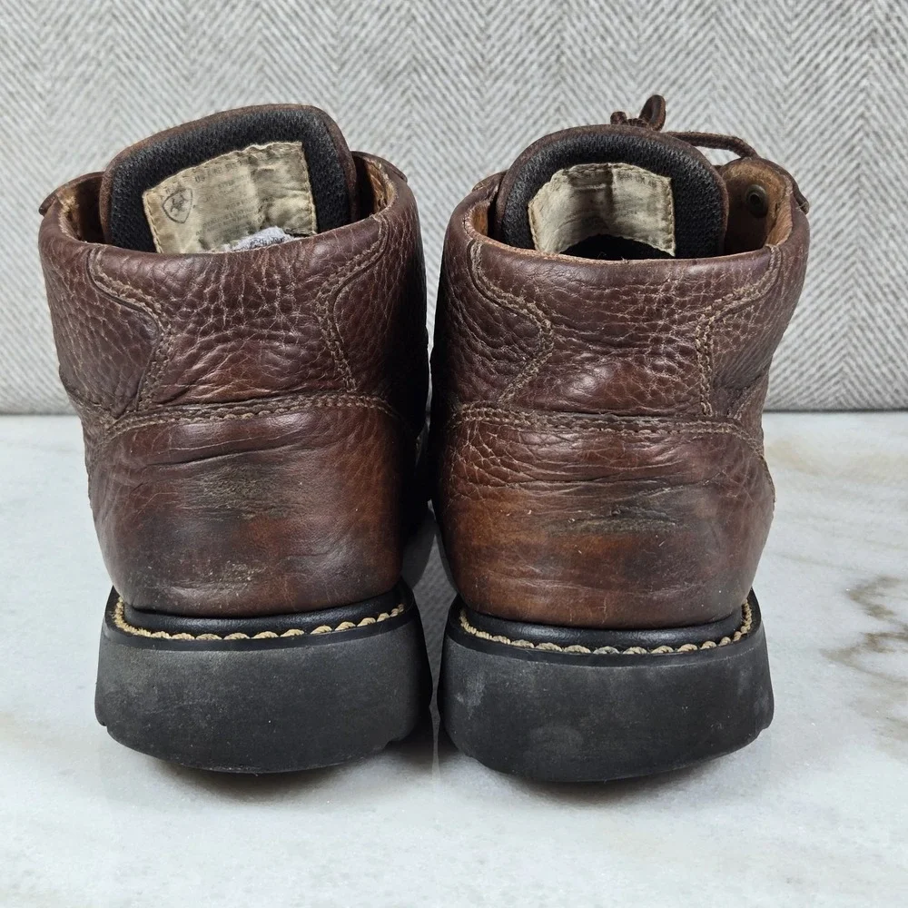 Ariat Women's Switchback US 6.5B Brown Leather Lace Up Ankle Chukka Boots #17720